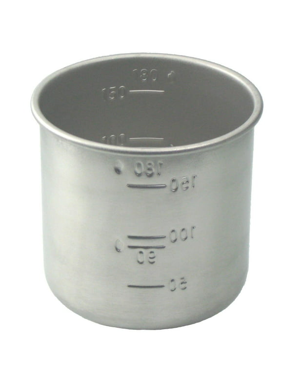 Stainless Steel Rice Measuring Cup 1 for Rice Cookers all Brands such as Aroma Zojirushi