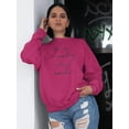 thumbnail image 2 of A Picture Is Poetry Quotes Sweatshirt Women -Image by Shutterstock, Female Large, 2 of 4