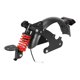 thumbnail image 4 of Amortiguadores Scooter Ulip Amortiguador trasero Kit de suspensión para patinete eléctrico con control remoto LED Luz trasera Guardabarros trasero Cubo de rueda Cubierta decorativa Compatible con pat, 4 of 4
