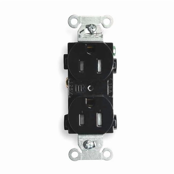 Hubbell Wiring Device-Kellems CR15BLKTR