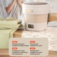 thumbnail image 6 of Portable Washing Machine Washer 9L Upgraded With Small Clothes Folding Washing Machine Of Underwear Baby And Small Clothes Suitable For Home Apartments Dormitories Hotels Marine 31 Silicone Release, 6 of 9