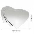 thumbnail image 5 of Small Decorative Wall Self Adhesive Shaped Mirrors - Set of 4, 5 of 7