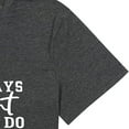 thumbnail image 4 of Pntutb Women's Tops Casual Loose Fit Plus Size Alphabet Print Tee Shirts Tops, 4 of 6