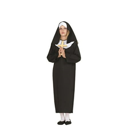 lil sister nun kids costume