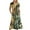 Army Green, variant on Penkiiy Women's Summer Casual Short Sleeve Crewneck Marble Print Dress Casual Flowy Tiered Maxi Beach Dress With Pockets L Purple