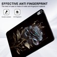 thumbnail image 2 of TECH CIRCLE Case for iPad 10th Generation 2022 10.9 Inch, Ultra Slim Thin Lightweight Elegant Pattern Soft TPU Anti-Scratch Protective Back Cover Case for iPad 10th Gen 10.9 inch 2022,Black Flower, 2 of 6
