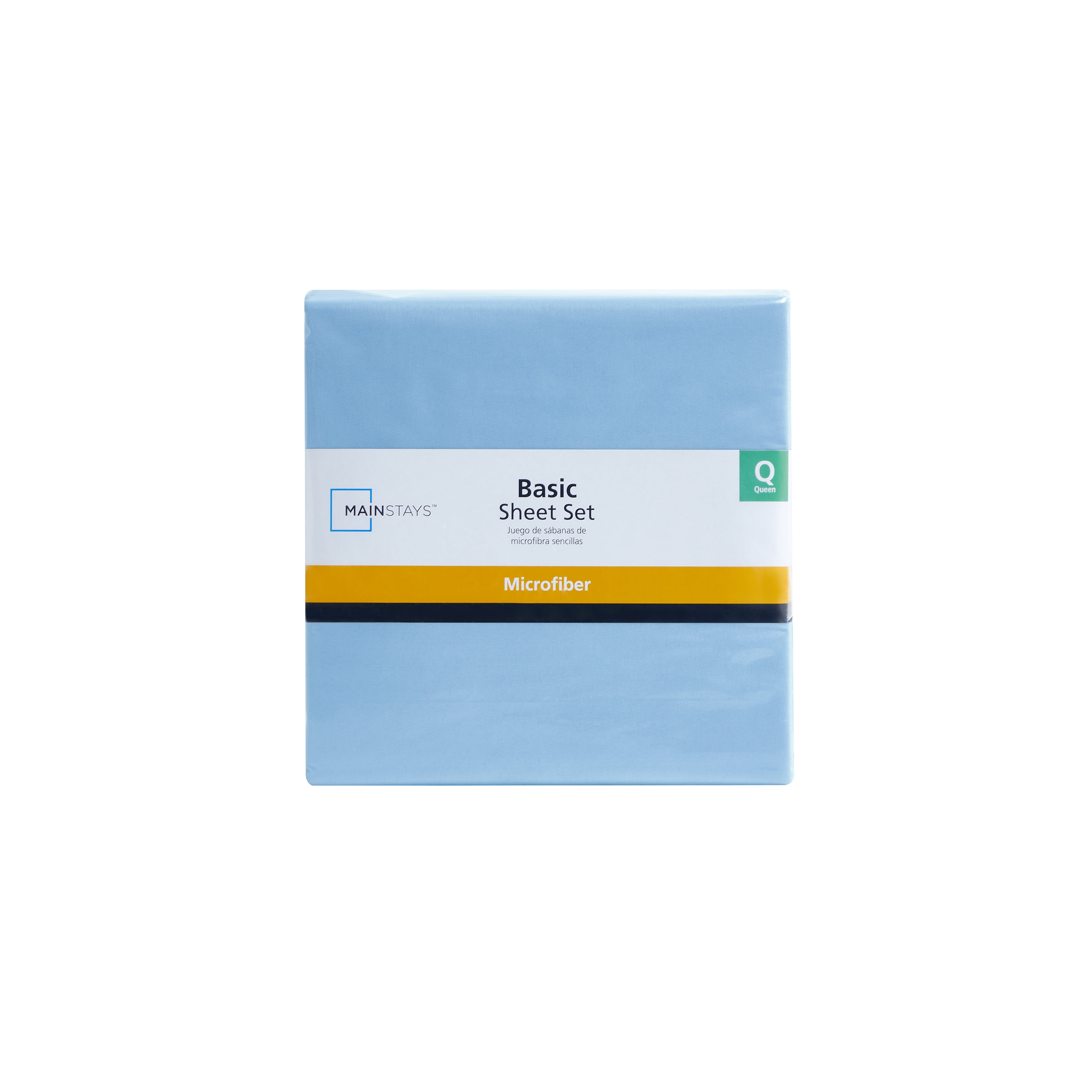Mainstays Basic Value Microfiber Bed Sheet Set