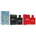 thumbnail image 3 of Kit Fila de Fila para Hombre: kit de 3 piezas en spray Fila Black EDT de 3,4 oz, en spray Fila Fresh EDT de 3,4 oz, en spray Fila Red EDT de 3,4 oz, 3 of 3