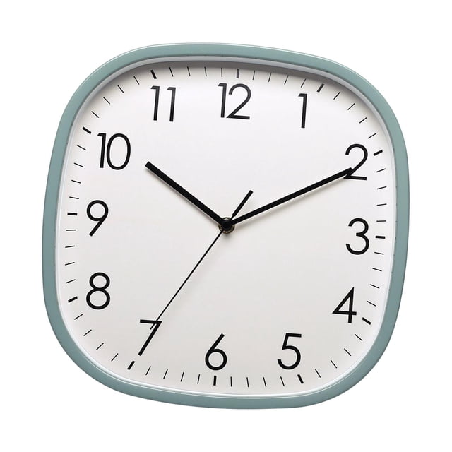 Reloj de pared Macarena Digital Verde grande colgante arte silencioso