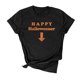 thumbnail image 1 of Camiseta holgada de manga corta con estampado de mueca Retro de Halloween para hombre y mujer Pompotops hfajkhk140394, 1 of 4