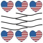 1 set of Independence Day Magnetic Stickers Car Refrigerator Magnet Sticker DIY Decals