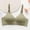 Khaki, variant on Women's Built in Pads Bralette All Day Stretchy Wireless Bralette Seamless Support Push up Soft Comfy Lingerie