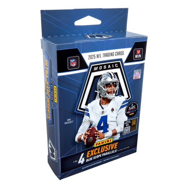 Caja para colgar cromos de fútbol Panini Mosaic 2025