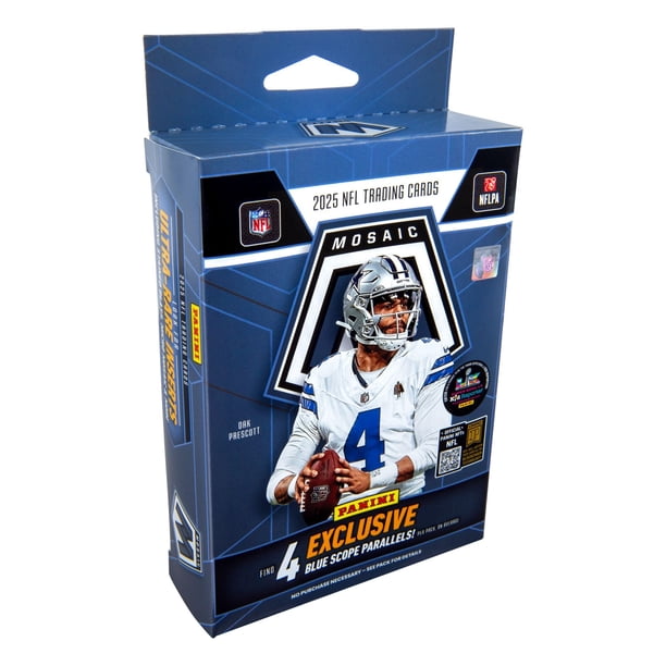 Caja para colgar cromos de fútbol Panini Mosaic 2025