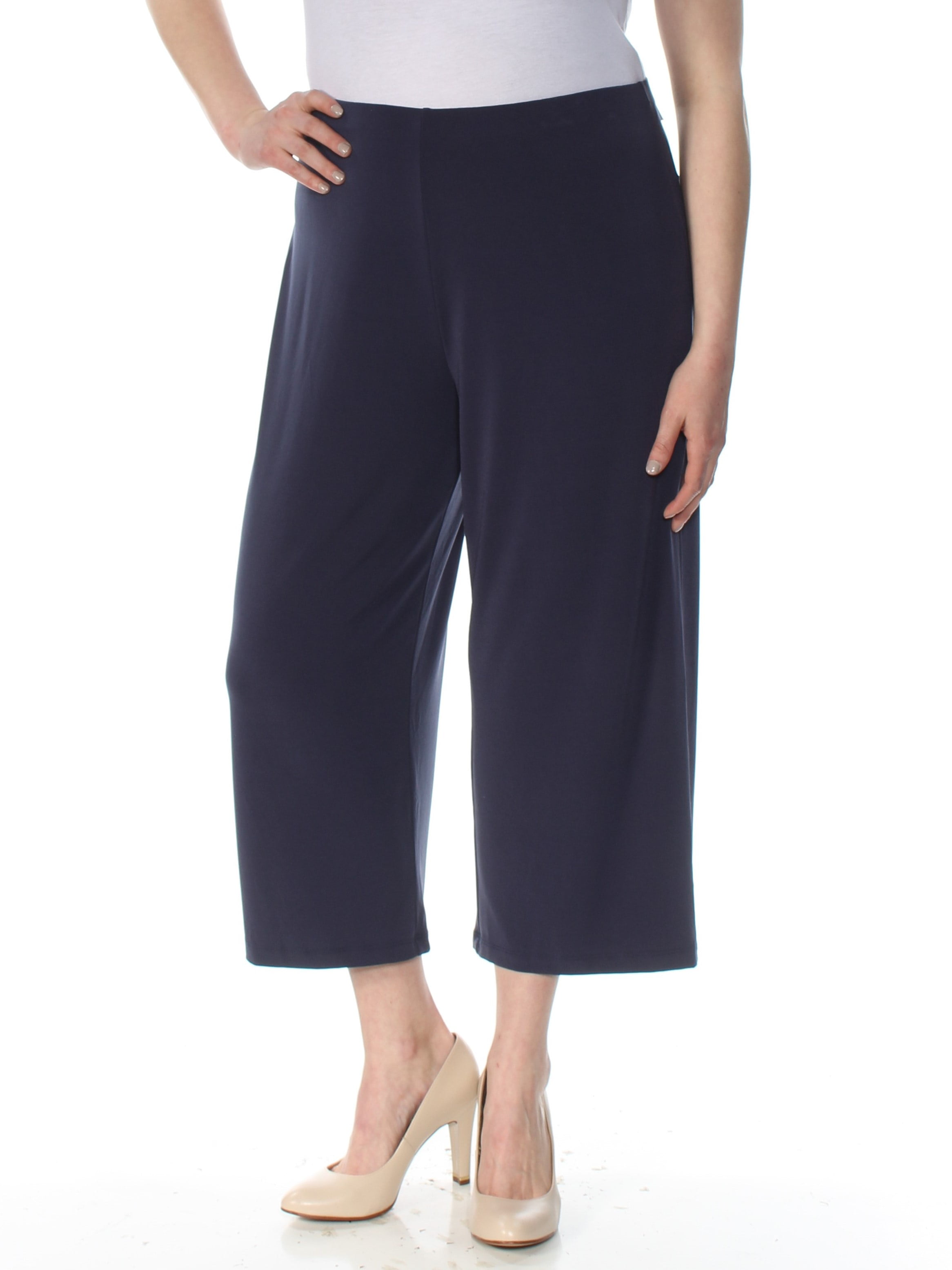 ALFANI $59 Womens New 1210 Navy Culotte Casual Pants XL B+B - Walmart.com