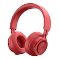 thumbnail image 2 of Auriculares con diadema Auriculares profesionales ajustables para fitness Auriculares supraurales para viajes de trabajo Rojo, 2 of 9
