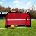 thumbnail image 2 of FORZA POD Aluminium Soccer Goal | Premium Folding Soccer Goal – Available in 4ft x 2.5ft, 5ft x 3ft and 6ft x 4ft & 9 Bold Colors | Quick Assembly with No Tools Required – Includes Carry Bag, 2 of 7