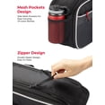 thumbnail image 2 of Alforjas para moto KEMIMOTO, ampliable de 24 a 30 litros (15 litros x 2), compatible con las bolsas, 2 of 7