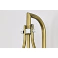 thumbnail image 4 of 60/7921 Nuvo Lighting Admiral - 1 Light Wall Sconce In Contemporary Style-15.38 Inches Tall and 6.5 Inches Wide-Matte White/Natural Brass Finish, 4 of 19