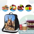 thumbnail image 4 of Disketp Close-Up Curious Squirrel Bolsa Térmica Estampada para Almuerzo, Lonchera para Hombres y Mujeres Adultos, 4 of 7