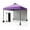 Purple, variant on 10x10 Pop Up Canopy with Sidewalls for Outdoor, Portable Canopy with One Push Setup, Easy Set-Up Waterproof Tent for Outdoor Party, Sun Shade for Wedding Backyard Garden Event