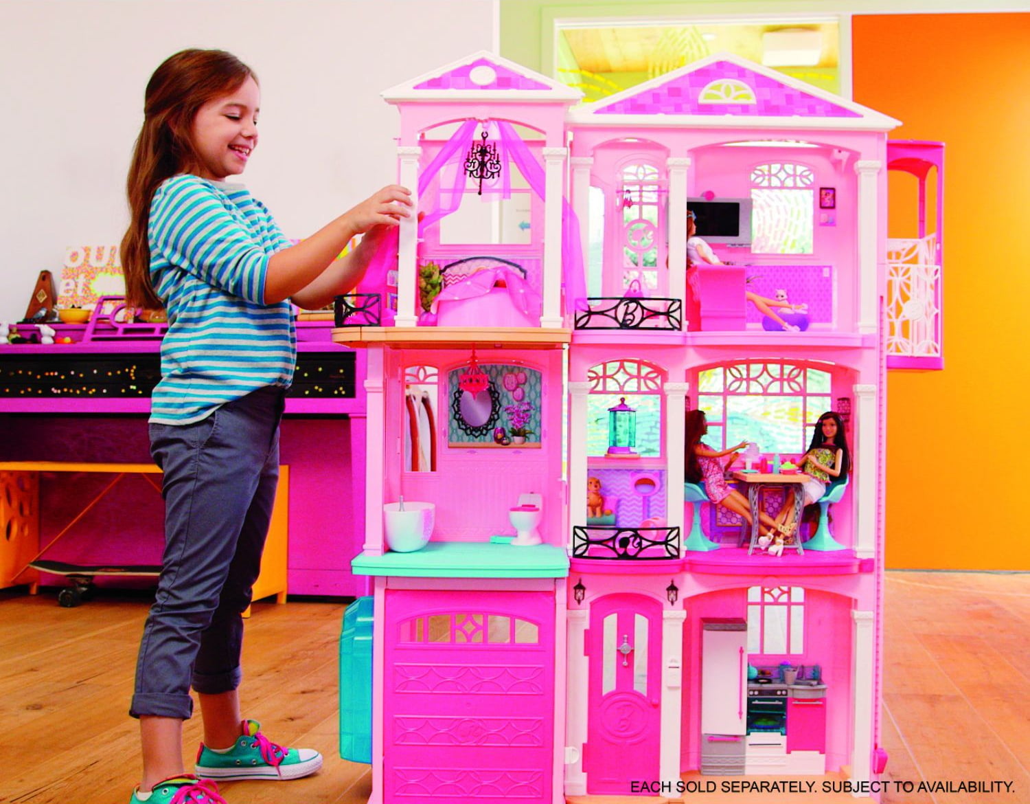 barbie dreamhouse cjr47