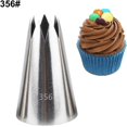 thumbnail image 4 of 4 piezas de accesorios de decoración de manga pastelera de acero inoxidable 304 - para pasteles, galletas, pasteles, dulces, pasteles ER, 4 of 5