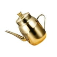 thumbnail image 4 of Dispensador de aceite BLESIY Aceitera de acero inoxidable 420ml Oro, 4 of 8