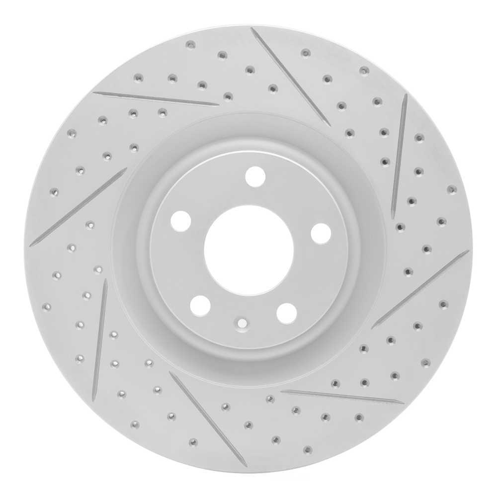 Dynamic Friction Company 830-73031R DFC Geoperformance Rotor - Drilled and Slotted