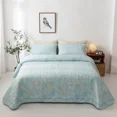 thumbnail image 1 of Colcha de verano 100% de algodón para cubrir la cama, manta de punto para el hogar, colchas dobles y cubiertas, sábanas de edredón para pareja, 1 of 5