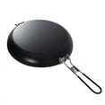thumbnail image 4 of Foldable Non-Stick Outdoor Cookware: 9-Inch Portable Camping Frying Pan with Flat Bottom for BBQ, Steak Frying & Versatile Cooking, Includes Travel Storage Bag – Durable, Lightweight Design for, 4 of 6