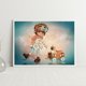 thumbnail image 4 of Wdftyju 5D DIY diamante pintura ojos grandes chica completo redondo diamante mosaico hogar Wdftyju 6aa5zw9aa0qb3rb9D05, 4 of 9