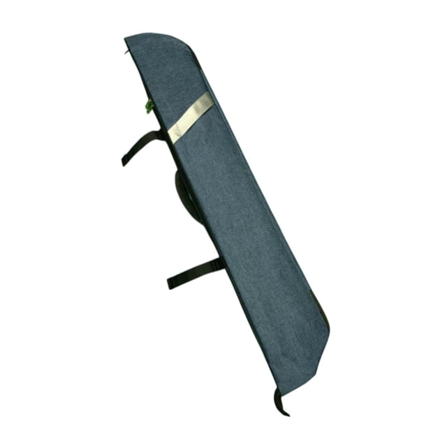 Estuche para taco de billar portátil de bolsillo, con articulación de 1/2 y correa ajustable para taco de billar Azul