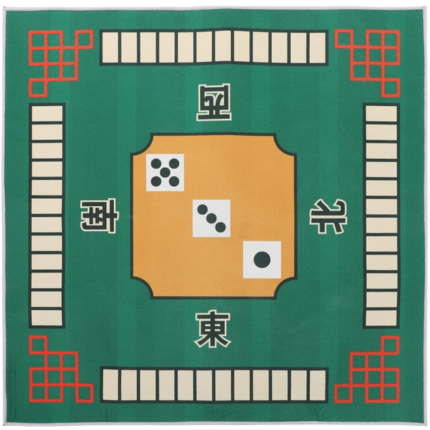 1PC Mahjong Table Cloth Square Shape Mahjong Mat Board Room Mahjong Pad