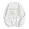 thumbnail image 6 of MUXiin Faith Over Fear Kids Cute Trendy Casual Christian Graphic Print Sweatshirts Pullover Tops with Pockets, 6 of 7