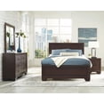 thumbnail image 2 of Kauffman 4-piece Queen Bedroom Set Dark Cocoa, 2 of 18