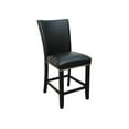 thumbnail image 5 of Steve Silver Camila Black Faux Leather Counter Chair, 5 of 7