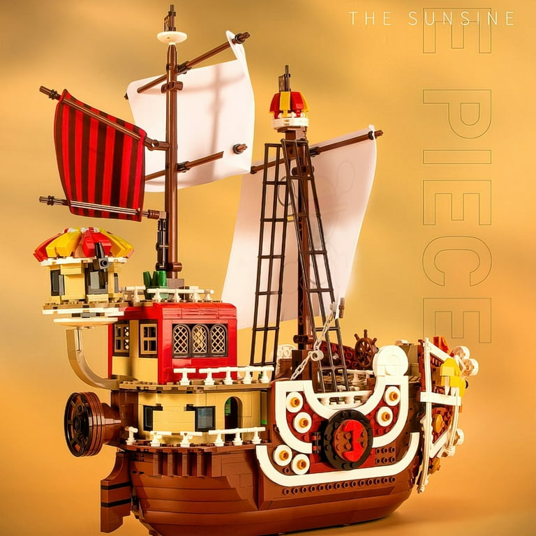 One Piece Luffy Building Block  Lego One Piece Thousand Sunny