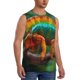 thumbnail image 2 of Fotbe Chameleon Men's Camiseta sin Mangas Estampada para Hombres, Playera Casual para Gimnasio, Entrenamiento, Playa-Medium, 2 of 7