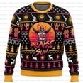 thumbnail image 2 of Suéter navideño feo de Dark Souls de Solaire para primavera y otoño, para mujer y hombre, sudadera con capucha de dibujos animados de Anime para parejas, 2 of 5