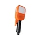 thumbnail image 5 of Martillo de seguridad genérico para coche, cabeza de aleación de alta dureza, accesorios de emergencia para coche. naranja, 5 of 9