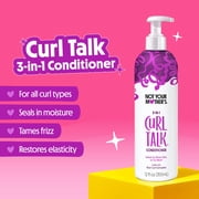 Not Your Mothers Curl Talk Curl Care Shampoo and 3-in-1 Conditioner Set, 12 fl oz, 2 Pack