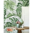 thumbnail image 2 of GK Wall Design  Palm Leaves Vintage Leaf Pattern Tropical Wallpaper H:114"  x W:204", 2 of 3
