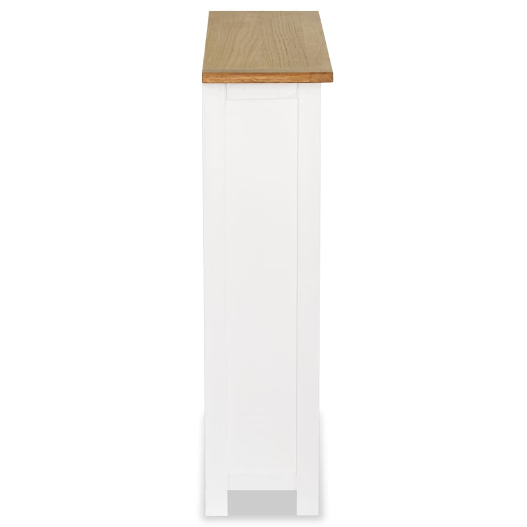 Kepooman 3-tier Bookshelf Side Stand Storage for Home Office, White Kepooman 3-tier Bookshelf Side Stand Storage for Home Office, White