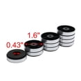 thumbnail image 2 of Unique Bargains Support Rond Anti-Vibration 40MMx10MM pour Ampèremètre de Lecteur VCD x 10, 2 of 5