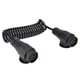 thumbnail image 1 of Soporte de conector de remolque - Adaptador de conector de cable de resorte de cableado de enchufe de remolque de 13 pines para caravana de remolque, 1 of 9