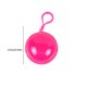 thumbnail image 5 of Yuarrent Chubasquero para niños, abrigo impermeable portátil único para viajes al aire libre, chaqueta de lluvia con bola de plástico para niñas y Paraguas de lluvia Rosa roja Yuarrent HA005641-06B, 5 of 6