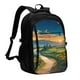 thumbnail image 1 of Easygdp Sunflowers At Sunset Mochila para Laptop de Viaje con Puerto USB, Mochila para Laptop con Puerto de Carga USB para Mujeres y Hombres, 1 of 7