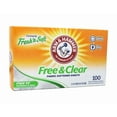 thumbnail image 2 of VIVA - Arm & Hammer Free & Clear Dryer Sheets, Fresh'N Soft, 100 Ct - 2 Pack, 2 of 2