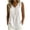 White, variant on Women's Cotton Pleated Tank Top Summer Loose Fit Plain V-Neck Sleeveless Tee Tank Casual Boho Beach Travel Clothes Black